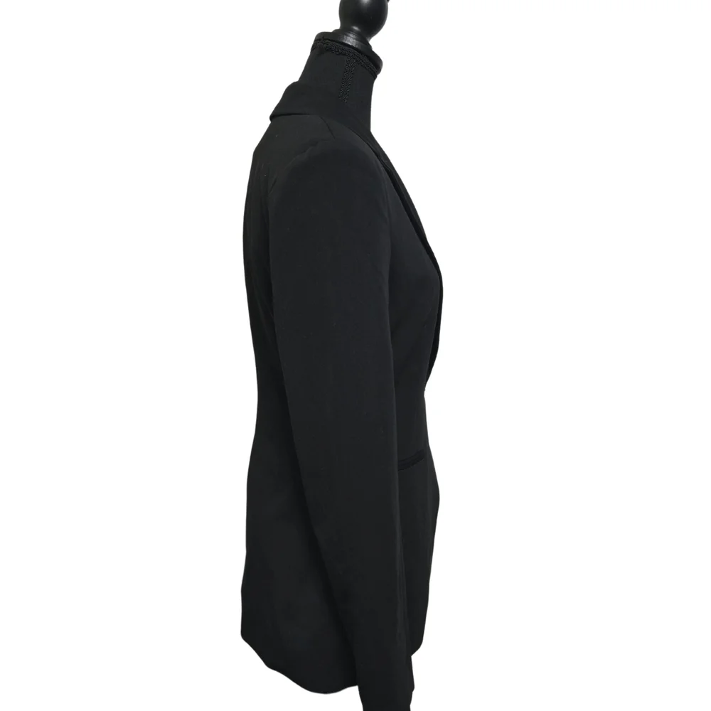 H&M Black Blazer Tailored Suit Jacket - Picture 2 of 7